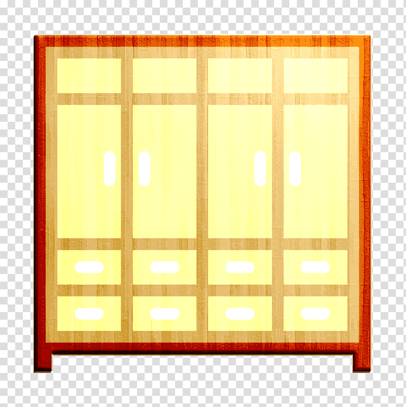 Dressing icon Household Compilation icon, Wood Stain, Frame, Meter, Cupboard, Light, Line transparent background PNG clipart