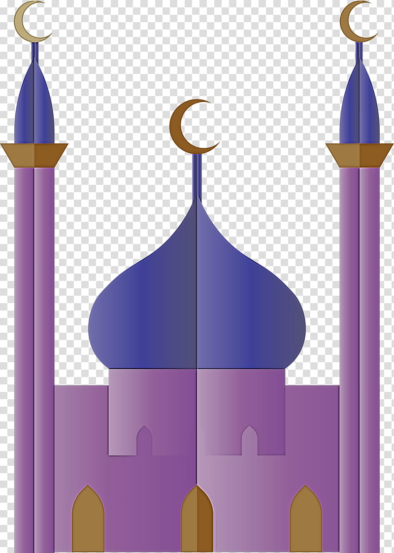 Mosque Ramadan arabic culture, Violet, Purple, Place Of Worship, Steeple, Architecture transparent background PNG clipart