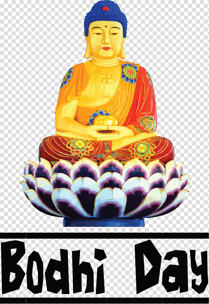 Bodhi Day, Gautama Buddha, Buddhahood, Thai Buddhist Sculpture transparent background PNG clipart
