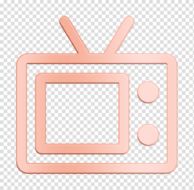 technology icon Television icon UI Interface Set icon, Tv Icon, Frame, Line, Meter, Film Frame, Mathematics transparent background PNG clipart