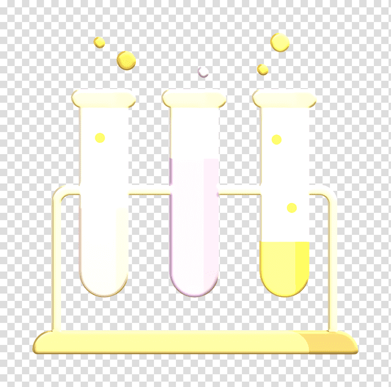 Engineering icon Research icon Test tube icon, Yellow, Line, Meter, Mathematics, Geometry transparent background PNG clipart