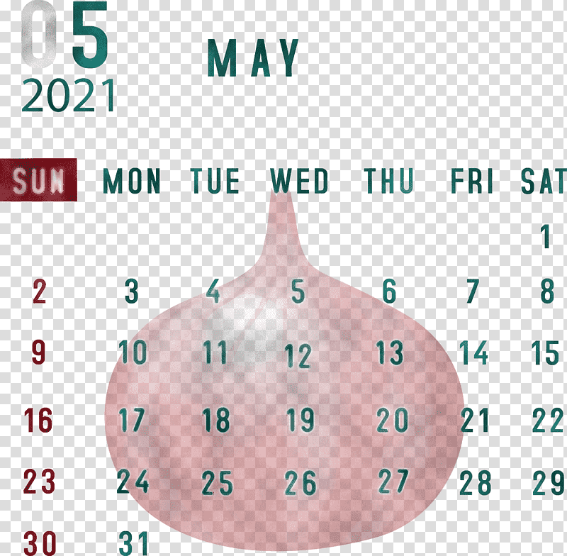 May 2021 Printable Calendar May 2021 Calendar, Meter, Line, Diagram, Mathematics, Geometry transparent background PNG clipart