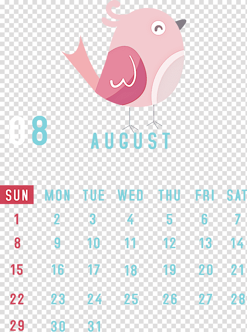 August 2021 Calendar August Calendar 2021 Calendar, Logo, Htc Hero, Diagram, Meter transparent background PNG clipart