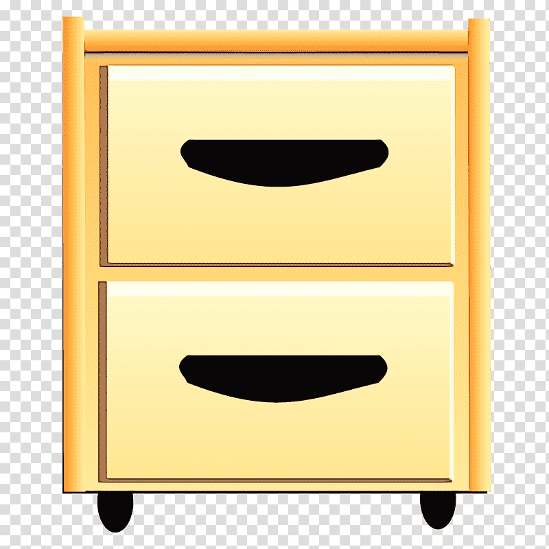 bedside table drawer filing cabinet furniture cabinetry, Watercolor, Paint, Wet Ink, Chest Of Drawers, Commode, Cajonera transparent background PNG clipart