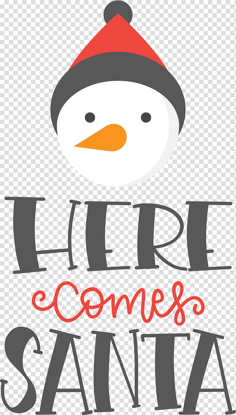 Here Comes Santa Santa Christmas, Christmas , Penguins, Birds, Logo, Flightless Bird, Character transparent background PNG clipart