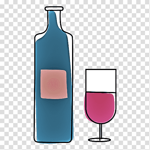 Wine Glass, Glass Bottle, Stemware, Wine Bottle, Barware transparent background PNG clipart