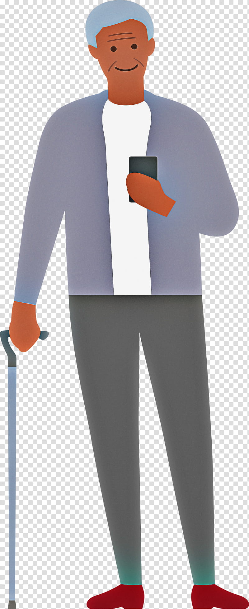 grandpa grandfather, Cartoon, Headgear, Uniform, Male, Job transparent background PNG clipart