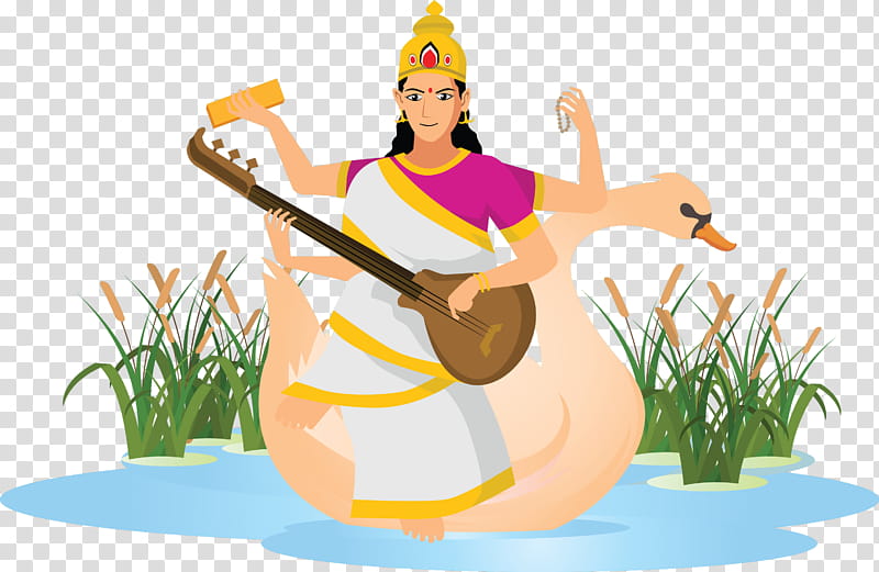 Vasant Panchami Happy Vasant Panchami, Cartoon transparent background PNG clipart