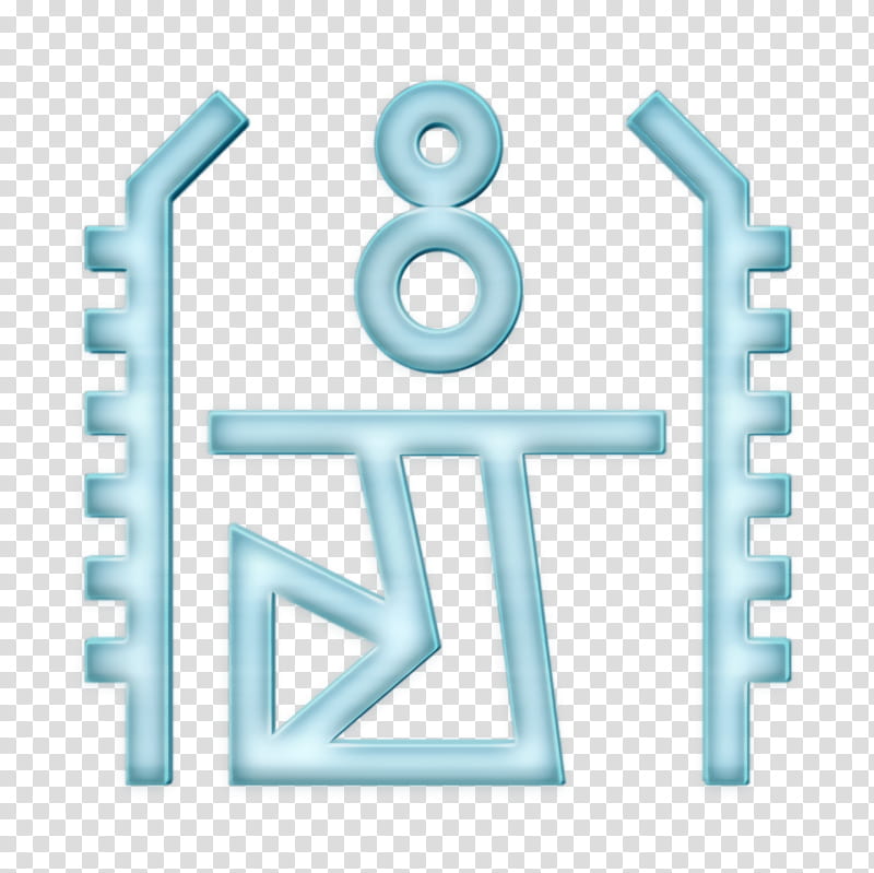 Heh icon Cultures icon Egypt icon, Logo, Number, Line, Microsoft Azure, Meter transparent background PNG clipart