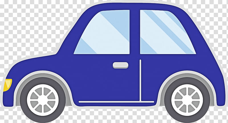 City car, Cartoon Car, Vehicle, Electric Blue, Electric Car, Electric Vehicle, Auto Part, Rim transparent background PNG clipart