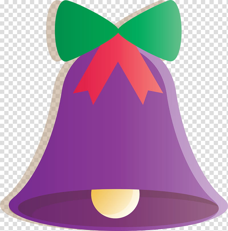Christmas Bell, Party Hat, Violet, Lighting Accessory, Magenta Telekom transparent background PNG clipart