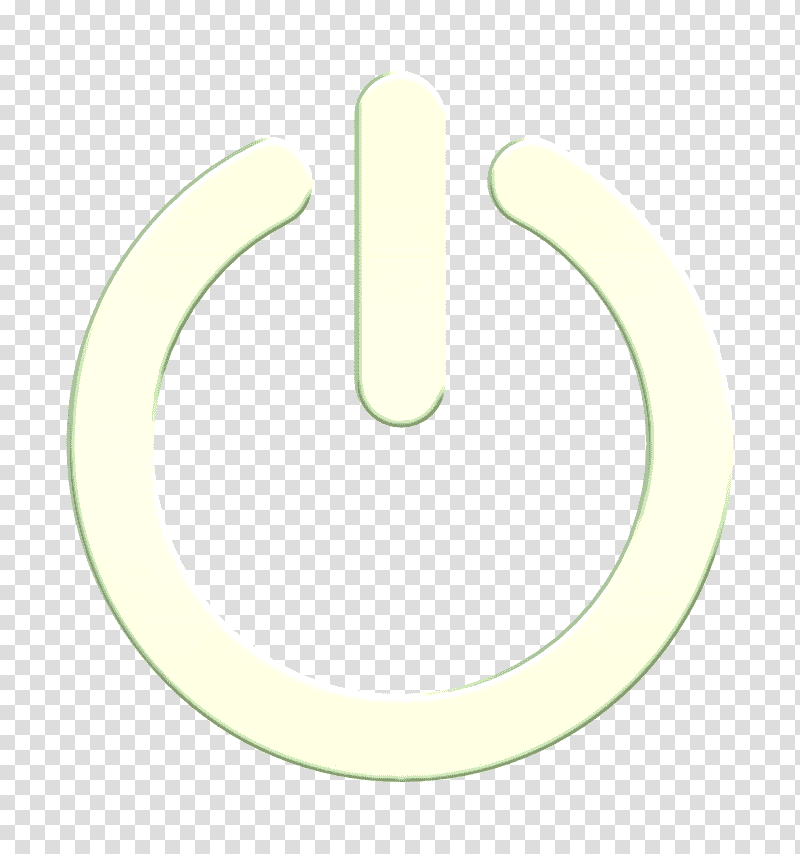 Power button icon Power icon Control icon, Logo, Electricity, White, Energy, Power Symbol, System transparent background PNG clipart