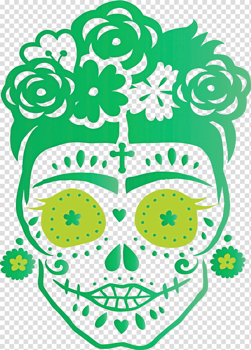 Sugar Skull, La Calavera Catrina, Day Of The Dead, Skull Mexican Makeup, Skull Art, Drawing, Fuego De Los Muertos, Visual Arts transparent background PNG clipart