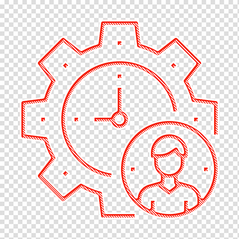 Time management icon Clock icon Business Concept icon, Icon Design, Software, Computer Monitor transparent background PNG clipart