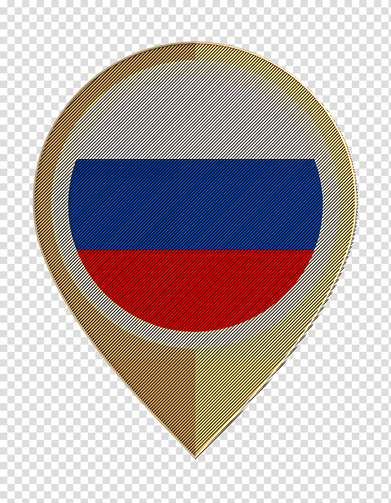 Country Flags icon Russia icon, Emblem, Electric Blue M, Meter, Badge, Badgem transparent background PNG clipart