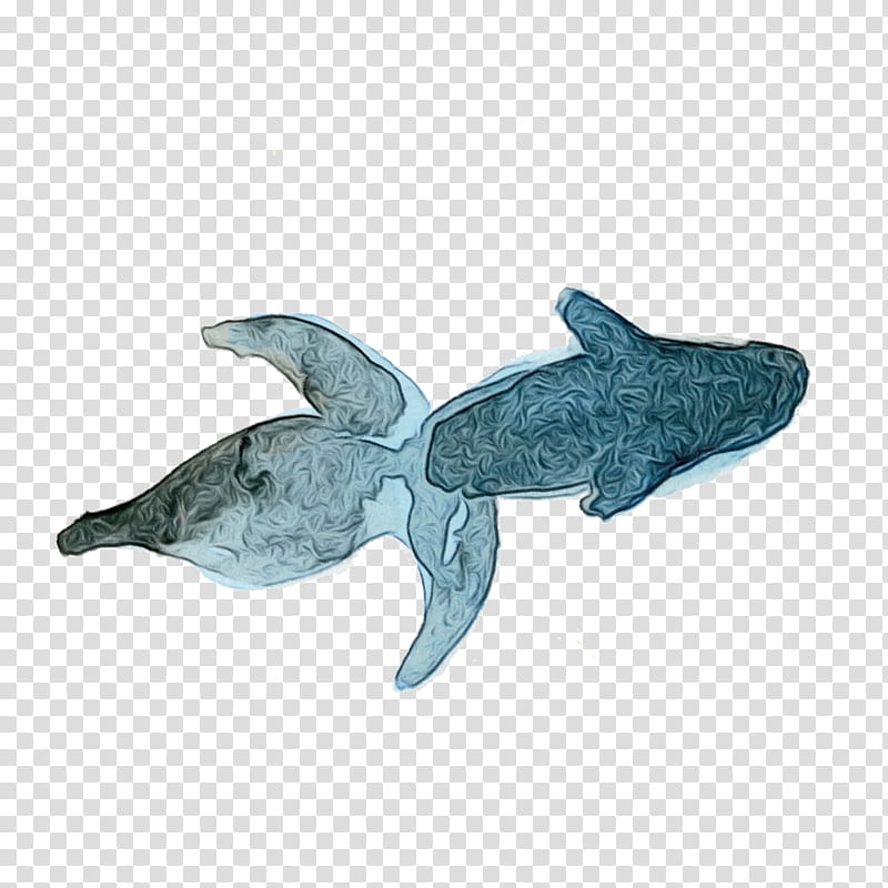 Shark, Watercolor Fish, Paint, Wet Ink, Bottlenose Dolphin, Cetacea, Animal Figure, Fin transparent background PNG clipart