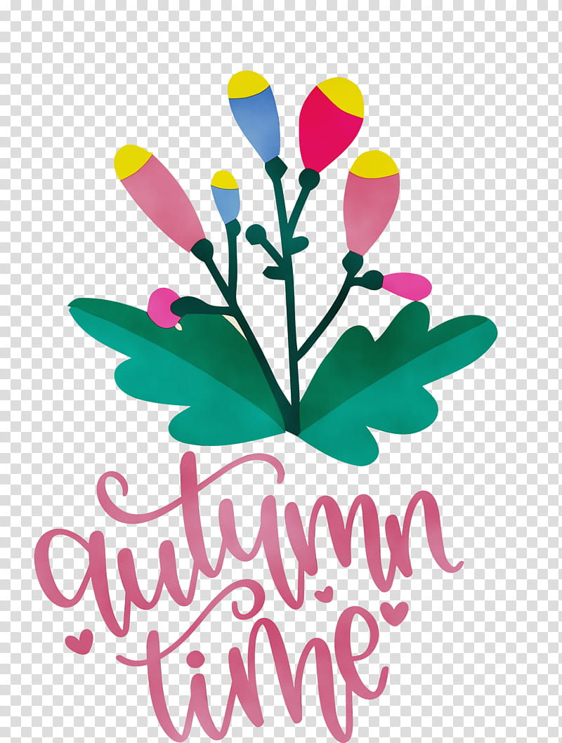 Floral design, Autumn Time, Happy Autumn, Hello Autumn, Watercolor, Paint, Wet Ink, Cut Flowers transparent background PNG clipart