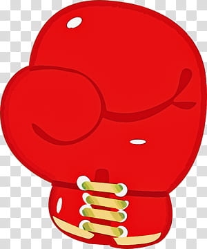 boxing glove Boxing Day, Red,  Cartoon transparent background PNG clipart thumbnail