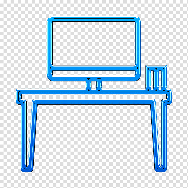 Household Set icon Desk icon, Table, Furniture, User, Logo, Computer Desk transparent background PNG clipart