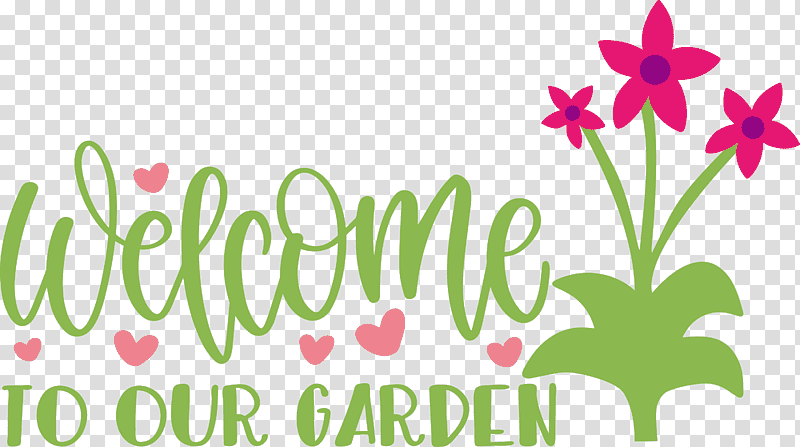 Garden Flower Floral, Welcome To Our Garden, Floral Design, Leaf, Logo, Petal, Meter transparent background PNG clipart