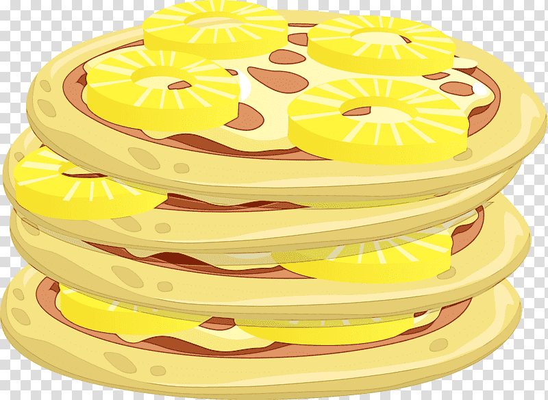 cake stand yellow cake fruit, Watercolor, Paint, Wet Ink transparent background PNG clipart