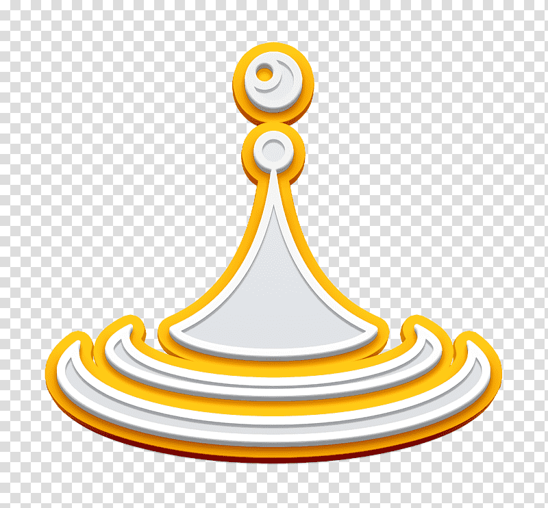 icon Oil icon Spa icon, Spa Waters Icon, Yellow, Meter, Line, Symbol, Jewellery transparent background PNG clipart