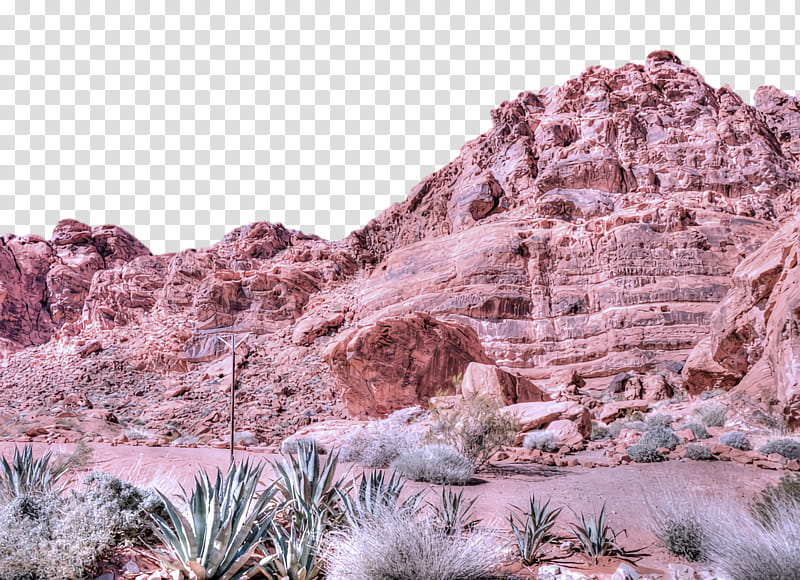 outcrop geology shrubland wadi landscape, National Park, Canyon Bicycles transparent background PNG clipart