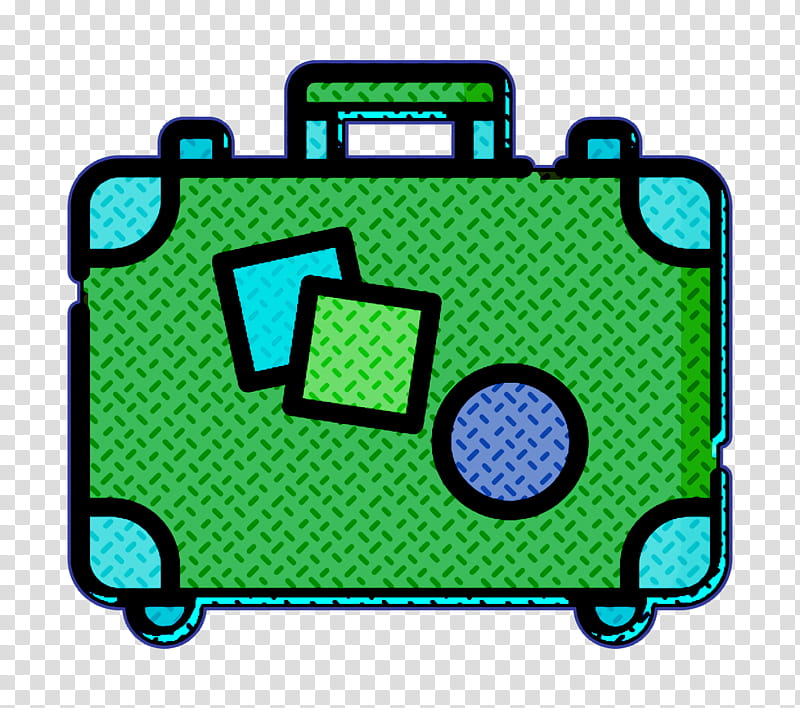 Suitcase icon Travel icon Holidays icon, Baggage, Vacation transparent background PNG clipart