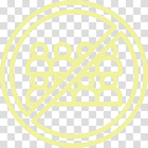 Crowd Stop Coronavirus, COVID, Yellow, Area, Meter transparent background PNG clipart thumbnail