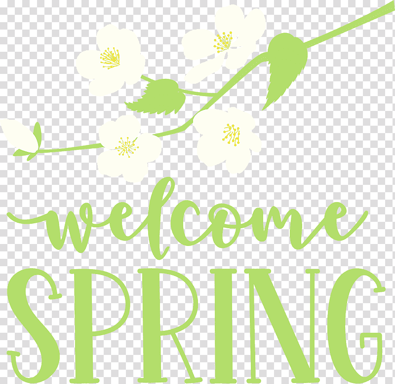 leaf logo meter plant stem green, Welcome Spring, Spring
, Watercolor, Paint, Wet Ink, Tree transparent background PNG clipart