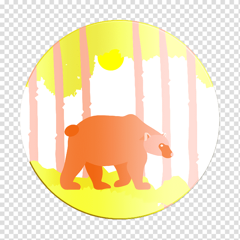 Landscapes icon Forest icon Bear icon, Meter, Cartoon, Mammuthus Primigenius, Elephant, Elephants, Science transparent background PNG clipart