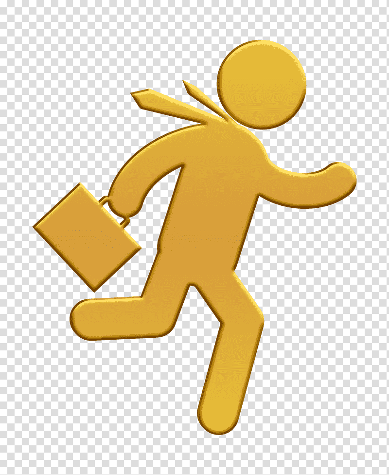 business icon Human Pictos icon Businessman icon, Businessman Running Fast With Suitcase In Right Hand Icon, Microsoft PowerPoint, Presentation, Infographic, Presentation Slide, Idea transparent background PNG clipart