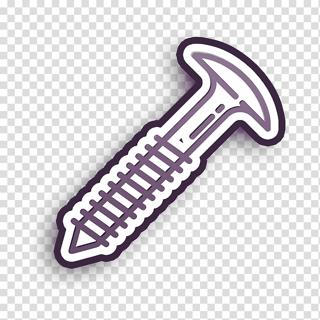 Carpenter icon Screw icon Carpentry DIY Tools icon, Drawing, Emoticon, Cricut, Silhouette, Text transparent background PNG clipart