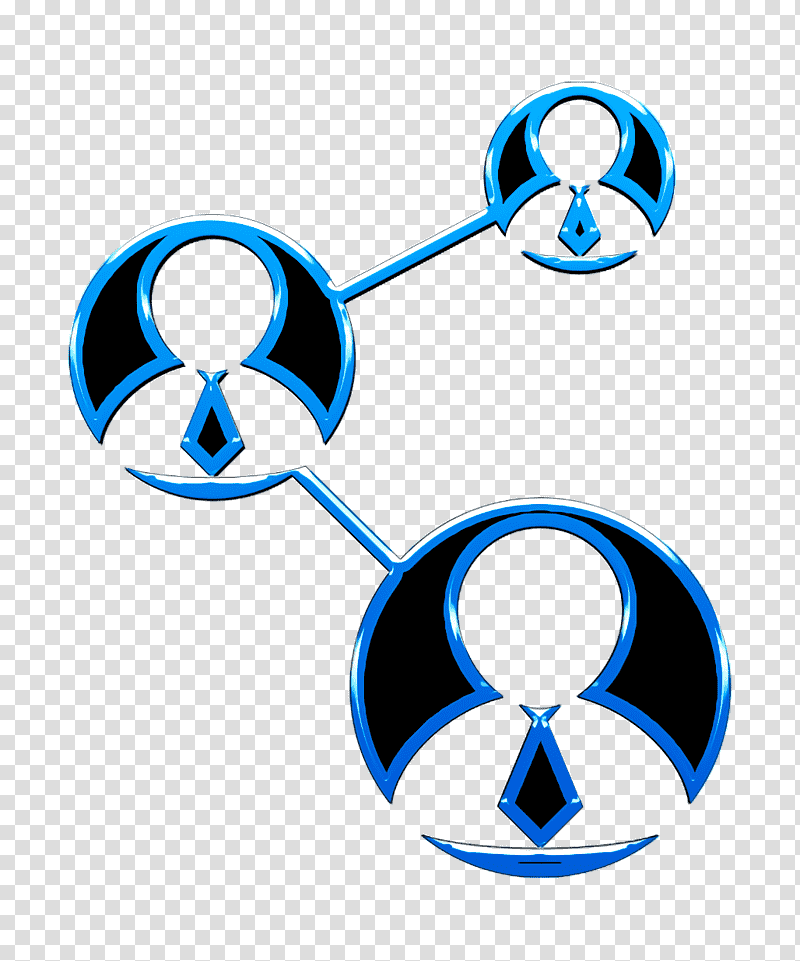 business icon Connect icon Humans Resources icon, Connection Of Businessmen Icon, Meter, Fashion, Symbol, Jewellery, Line transparent background PNG clipart