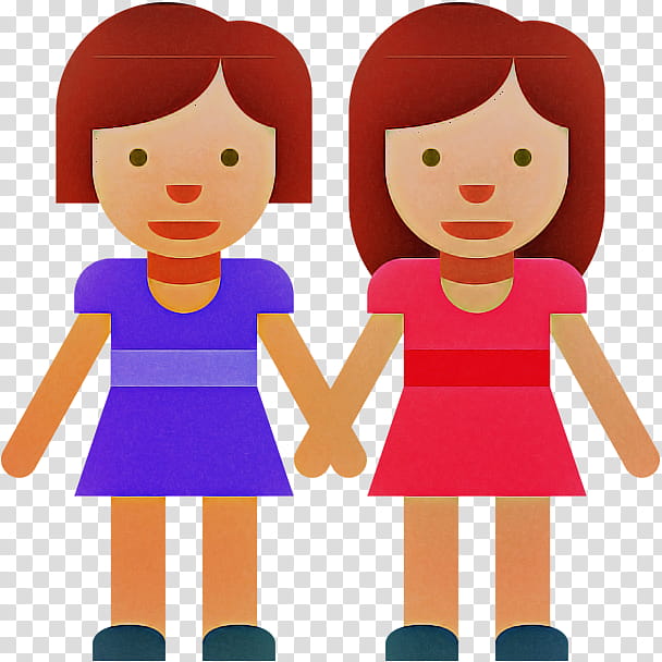 Holding hands, Kiss, Human, Friendship, Behavior, Cartoon, Hug transparent background PNG clipart