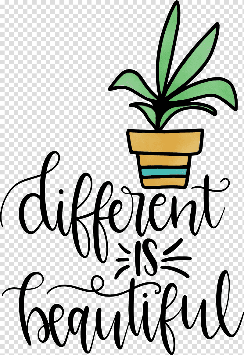 different is beautiful amazon.com book cricut, Womens Day, Watercolor, Paint, Wet Ink, Amazoncom, International Standard Book Number transparent background PNG clipart