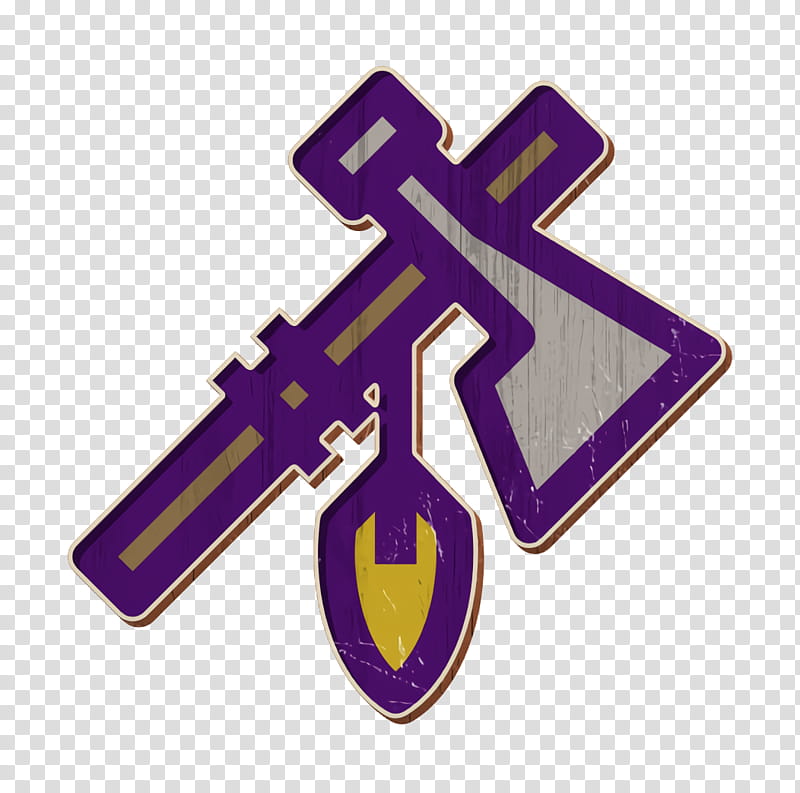 Western icon Tomahawk icon, Logo, Symbol, Purple, Meter transparent background PNG clipart