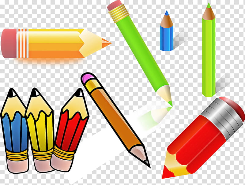 pencil drawing pen cartoon writing implement, Colored Pencil, Notebook, Handwriting transparent background PNG clipart