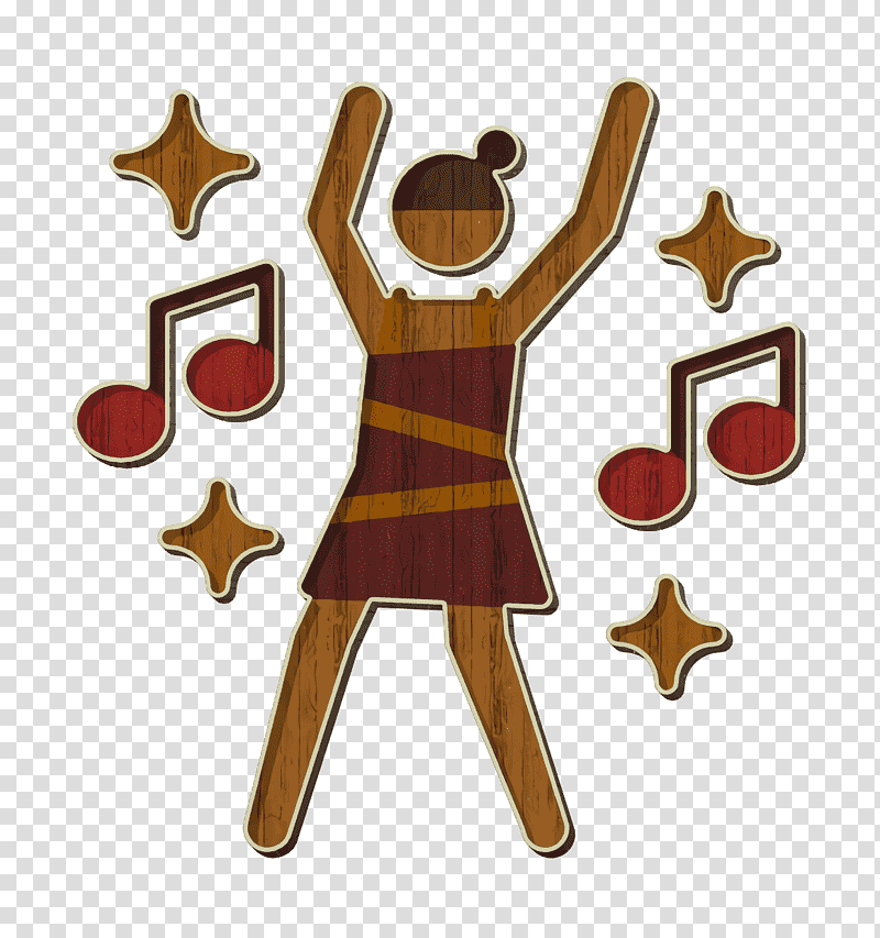 Dancing icon Discotheque icon Girl icon, Physical Fitness, Pilates, Exercise, Weight TRAINING, Aerobic Exercise, Aerobics transparent background PNG clipart