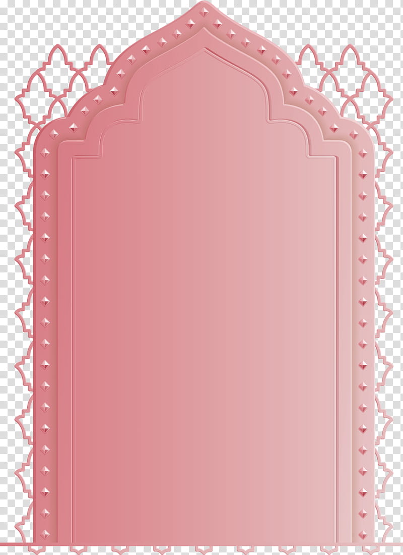 ramadan kareem, Pink, Rectangle transparent background PNG clipart