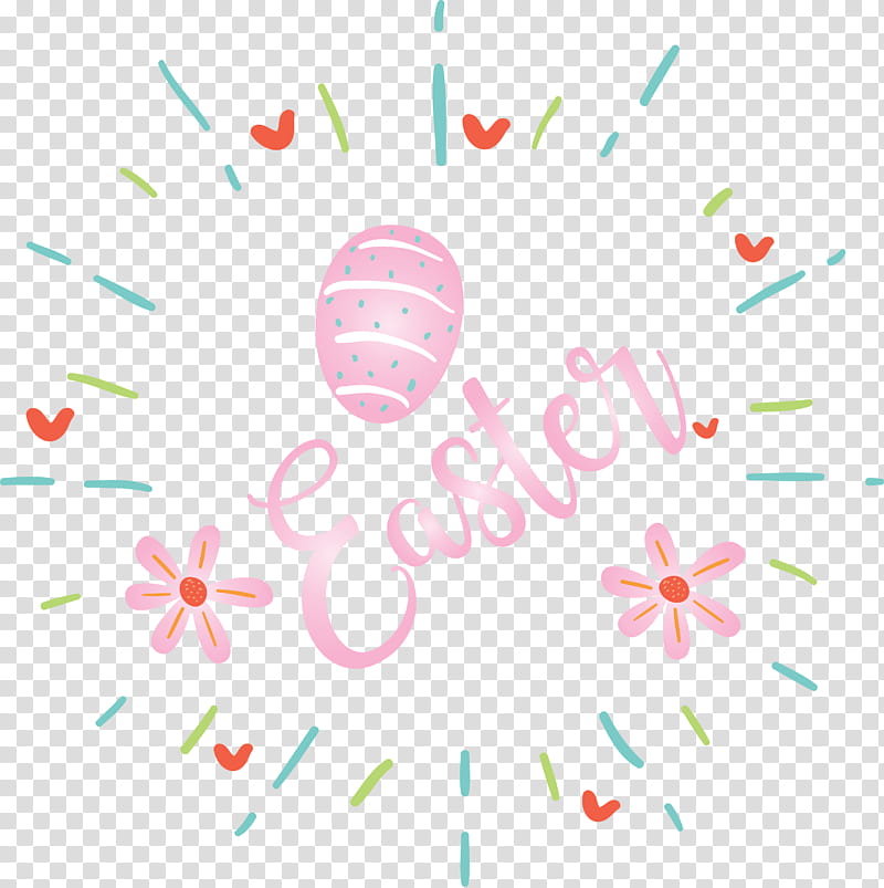 Easter Day Easter Sunday Happy Easter, Text, Pink, Line, Logo transparent background PNG clipart