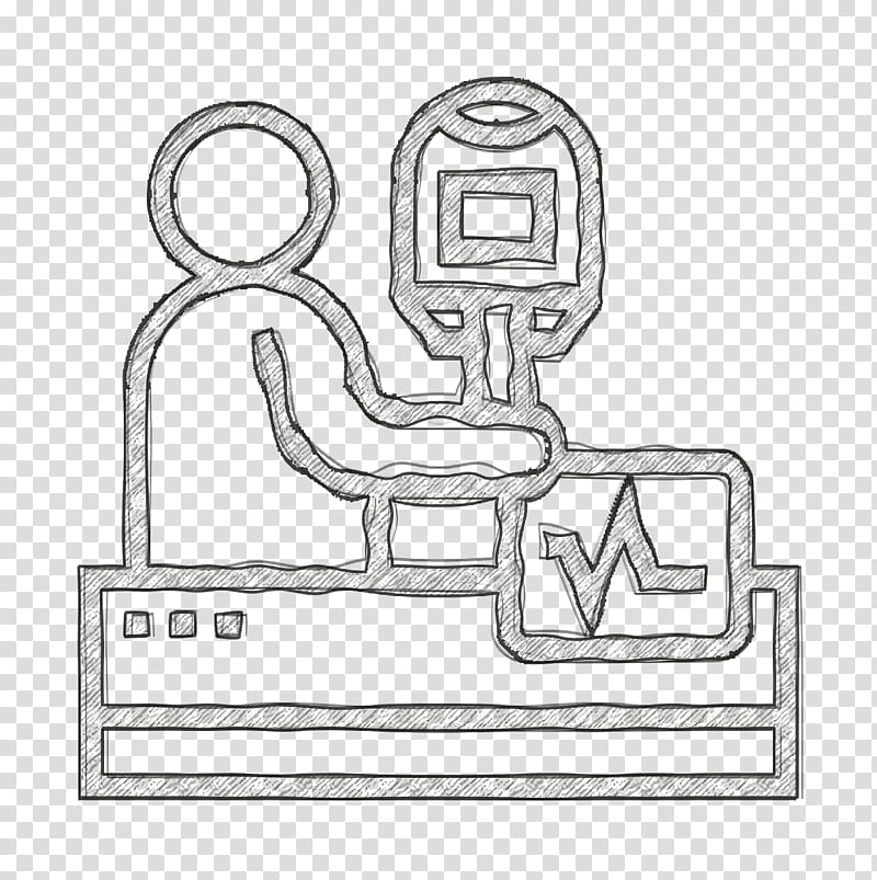 Health Checkups icon Cholesterol icon, Meter, Line Art, Shoe, Angle, Cartoon, Area, Chair transparent background PNG clipart