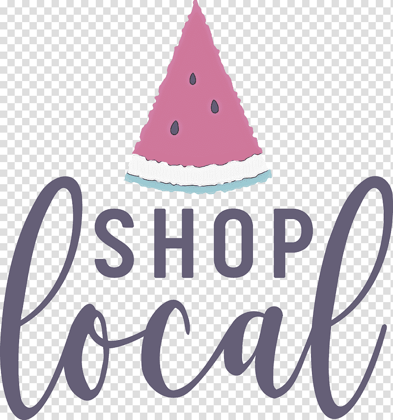 SHOP LOCAL, Logo, Party Hat, Line, Meter, Mathematics, Geometry transparent background PNG clipart