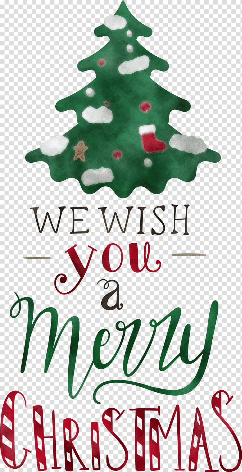 Merry Christmas We Wish You A Merry Christmas, Christmas Tree, Christmas Day, Fir, Holiday Ornament, Christmas Ornament, Christmas Ornament M transparent background PNG clipart