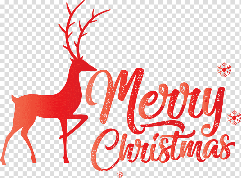 Merry Christmas, Reindeer, Christmas Ornament, Christmas Day, Christmas Tree, Logo, Character transparent background PNG clipart