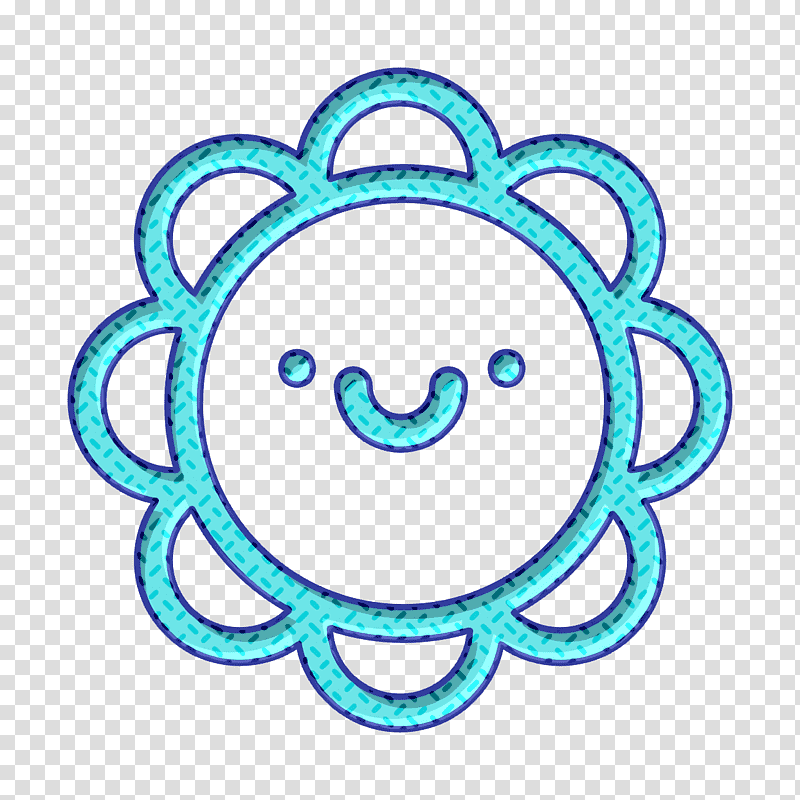 icon Flower smile icon Baby Pack 1 icon, Flower Icon, Logo, Royaltyfree transparent background PNG clipart