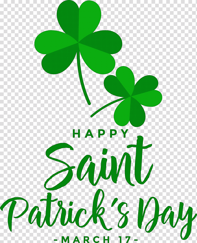 St Patricks Day Saint Patrick Happy Patricks Day, Leaf, Logo, Flower, Shamrock, Tree, Green transparent background PNG clipart