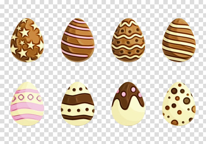 Easter egg, Watercolor, Paint, Wet Ink, Praline, Food, Easter
, Chocolate transparent background PNG clipart