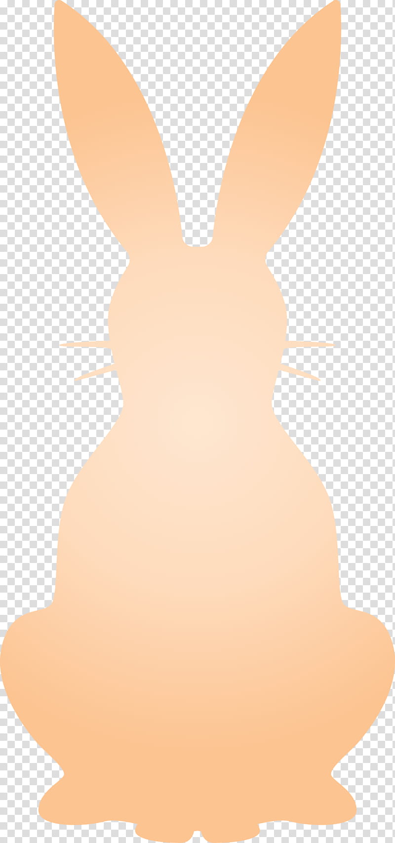 Easter bunny Easter Day Rabbit, Rabbits And Hares, Whiskers, Neck, Beige transparent background PNG clipart