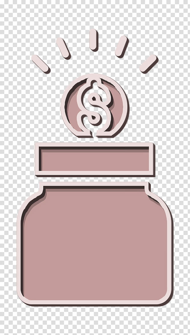 Donation icon Investment icon Jar icon, Head, Pink, Skin, Peach, Brown, Eye, Material Property transparent background PNG clipart